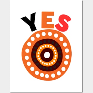 Yes to the Voice to Parliament 2023,SAY YES! SUPPORT THE VOICE TO PARLIAMENT Posters and Art